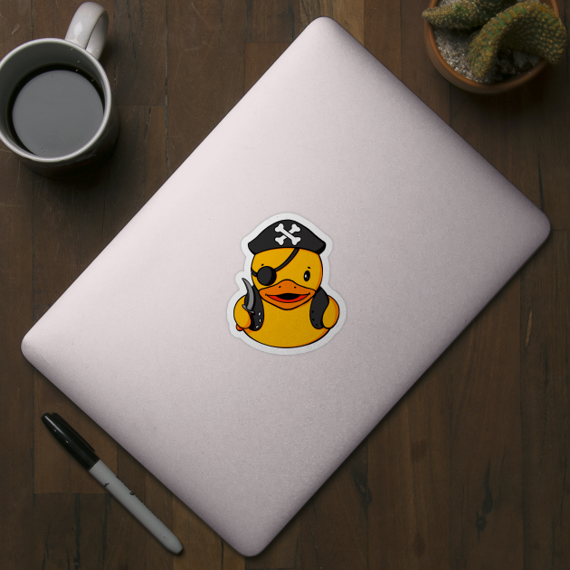 Pirate Rubber Duck by Alisha Ober Designs